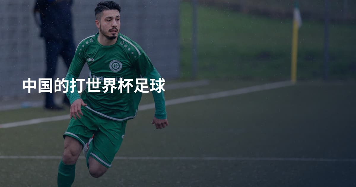 中国的打世界杯足球