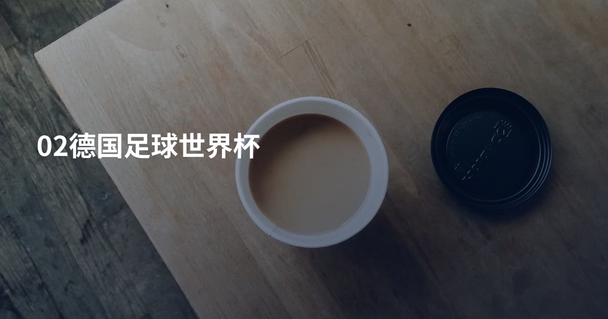 02德国足球世界杯