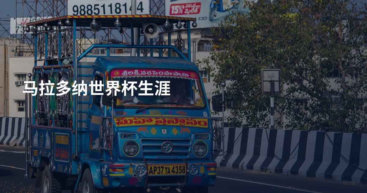 马拉多纳世界杯生涯