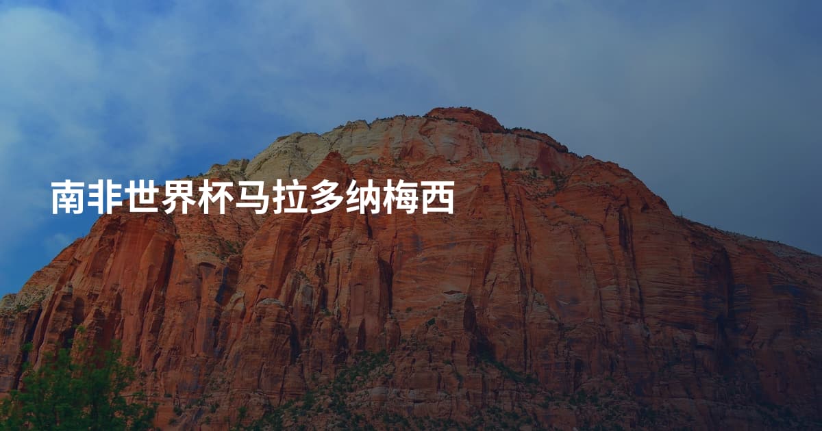 南非世界杯马拉多纳梅西