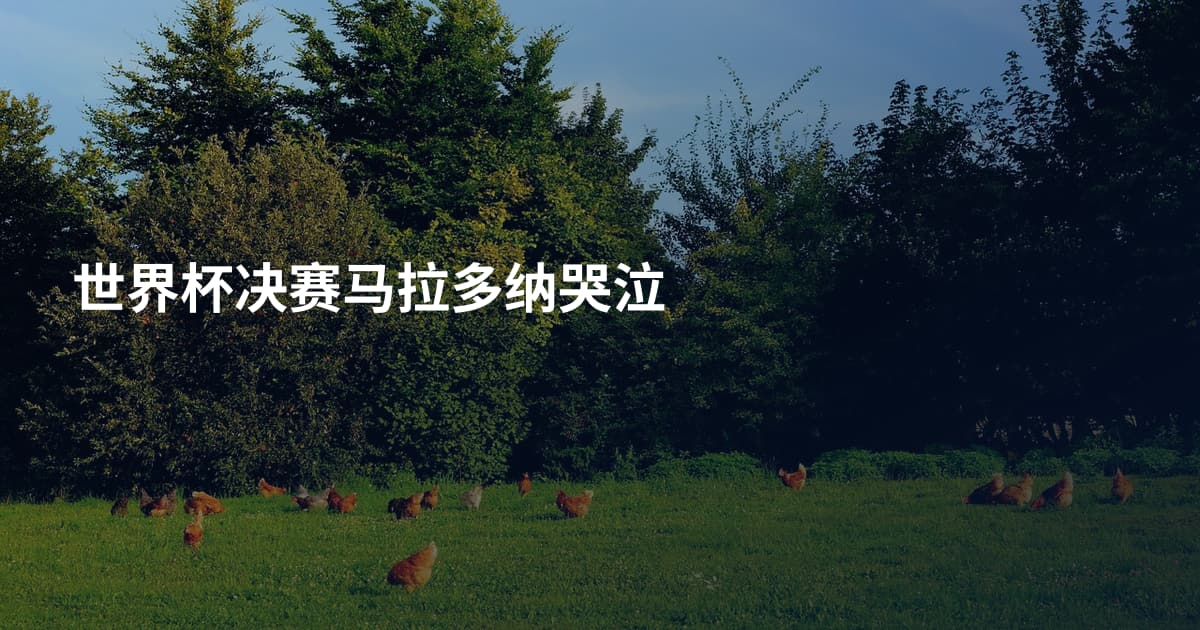 世界杯决赛马拉多纳哭泣
