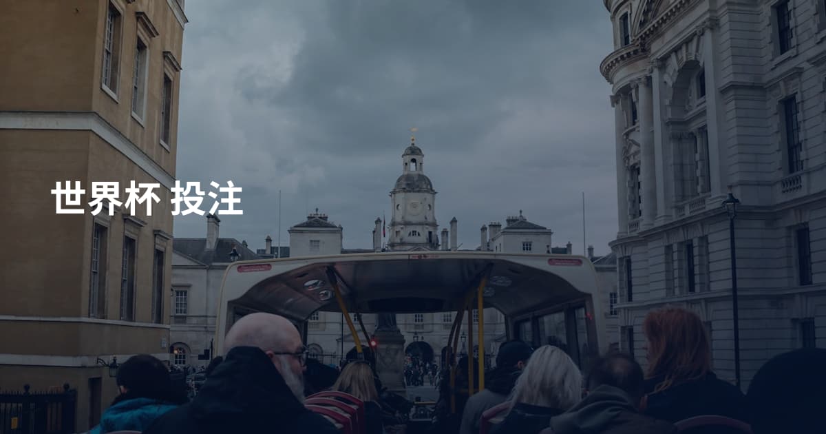 世界杯 投注