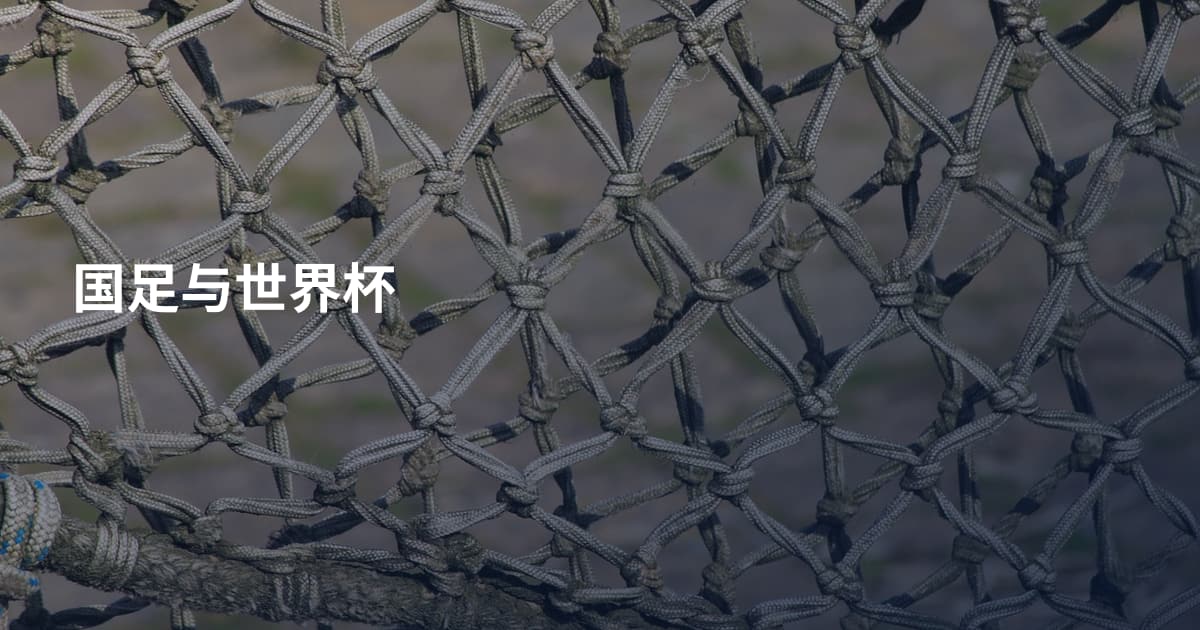 国足与世界杯