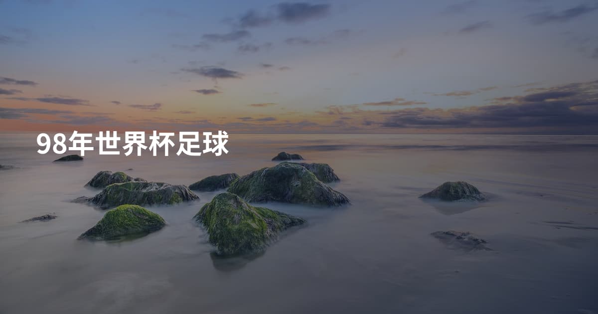 98年世界杯足球