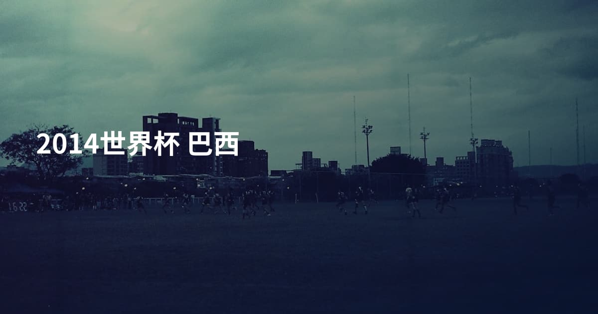 2014世界杯 巴西
