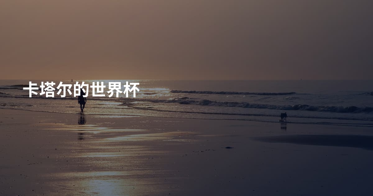 卡塔尔的世界杯