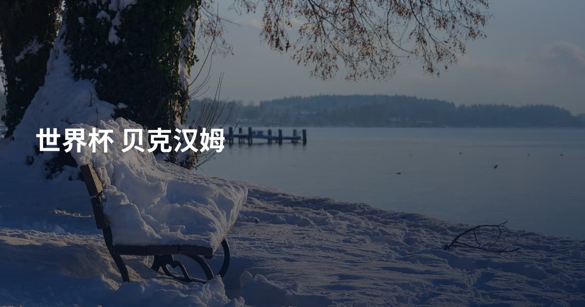 世界杯 贝克汉姆