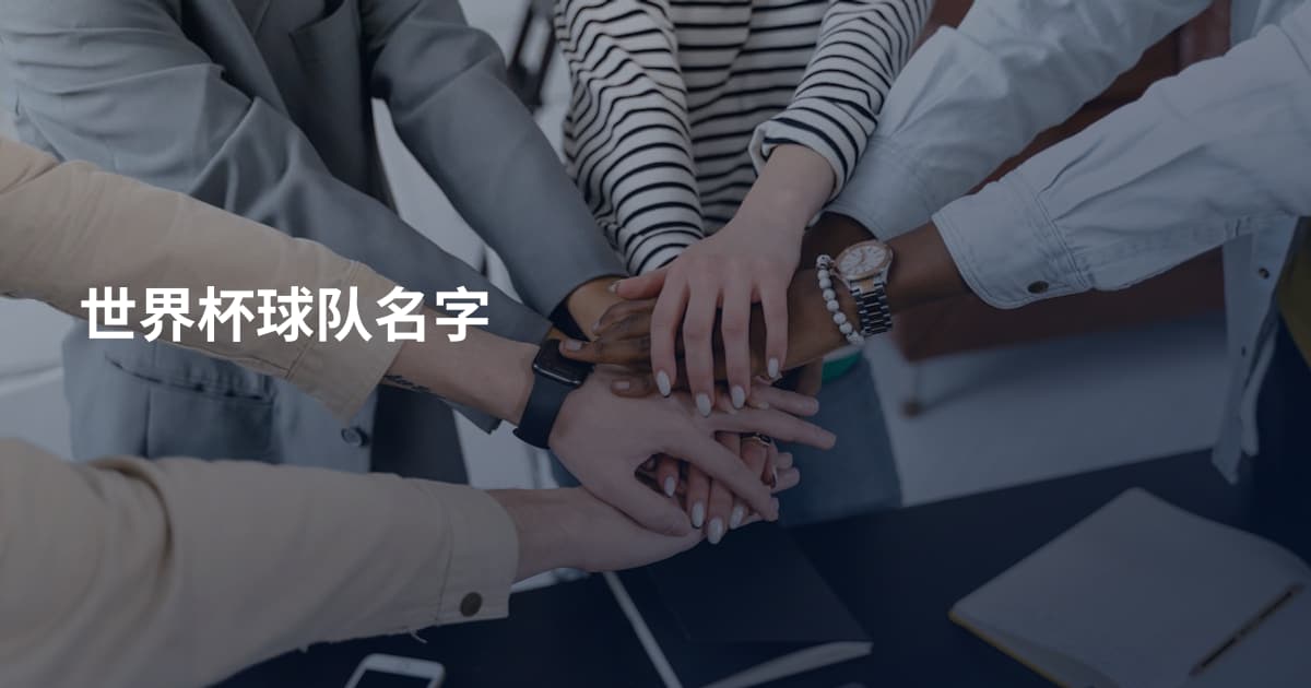 世界杯球队名字