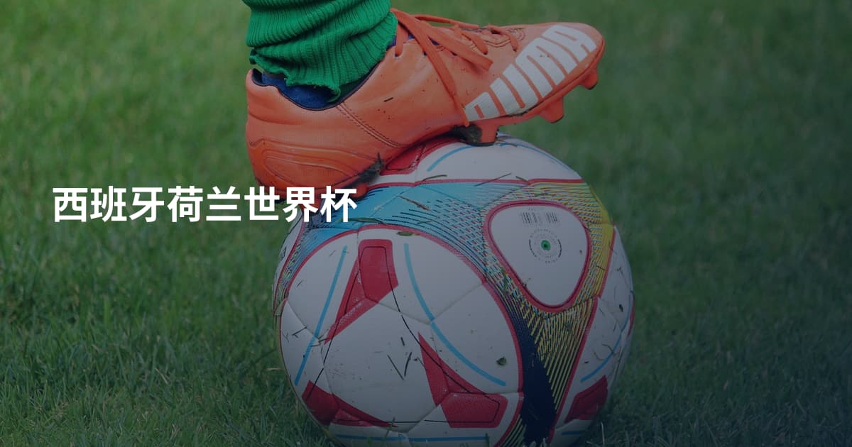 西班牙荷兰世界杯