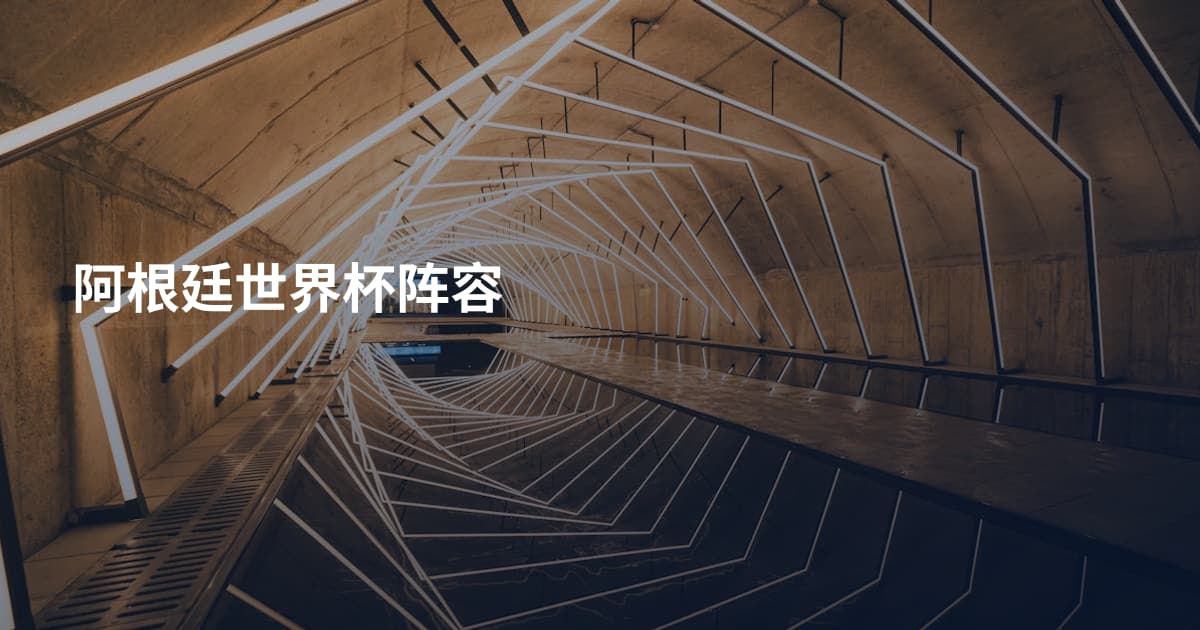 阿根廷世界杯阵容