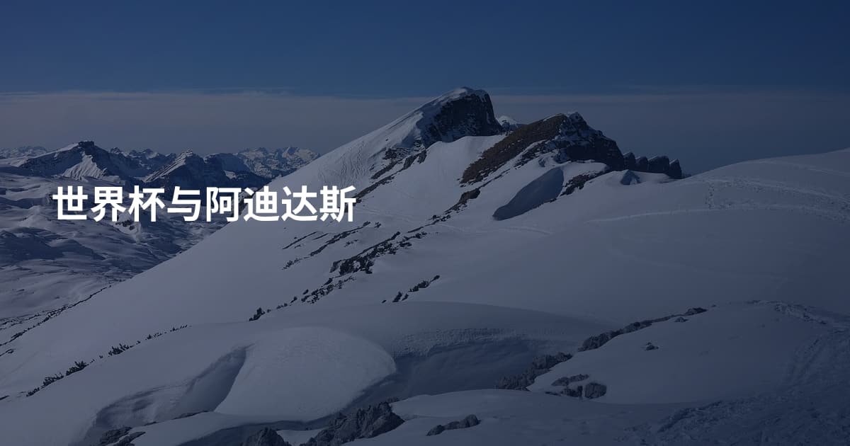 世界杯与阿迪达斯