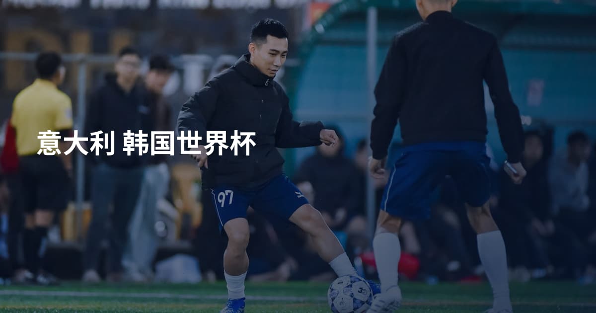 意大利 韩国世界杯