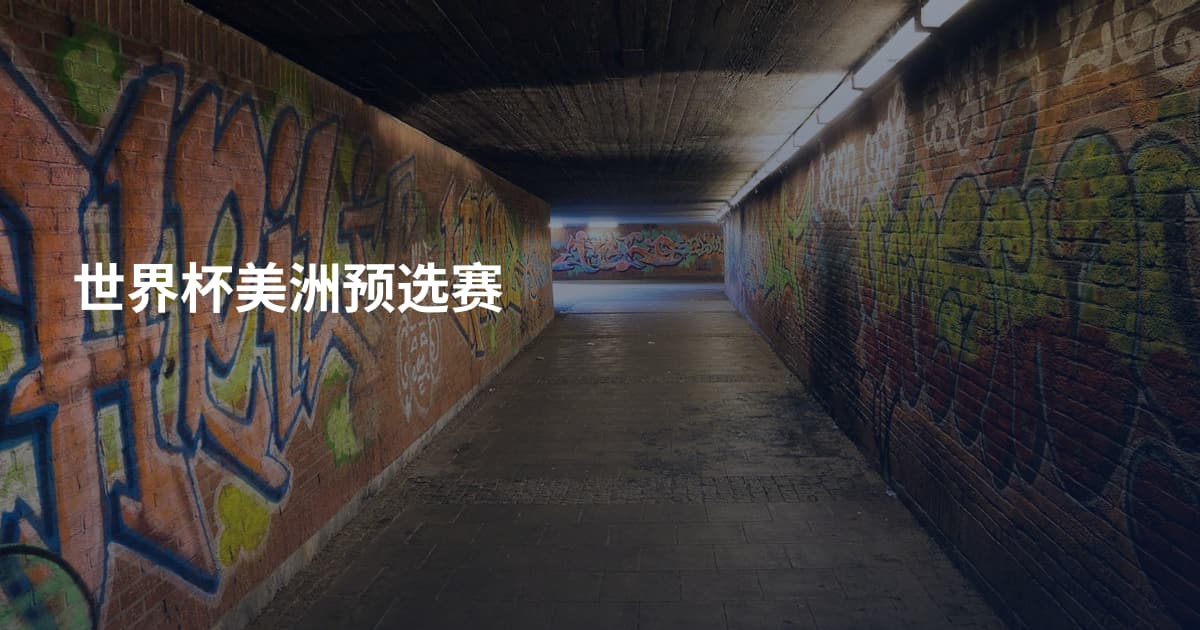 世界杯美洲预选赛
