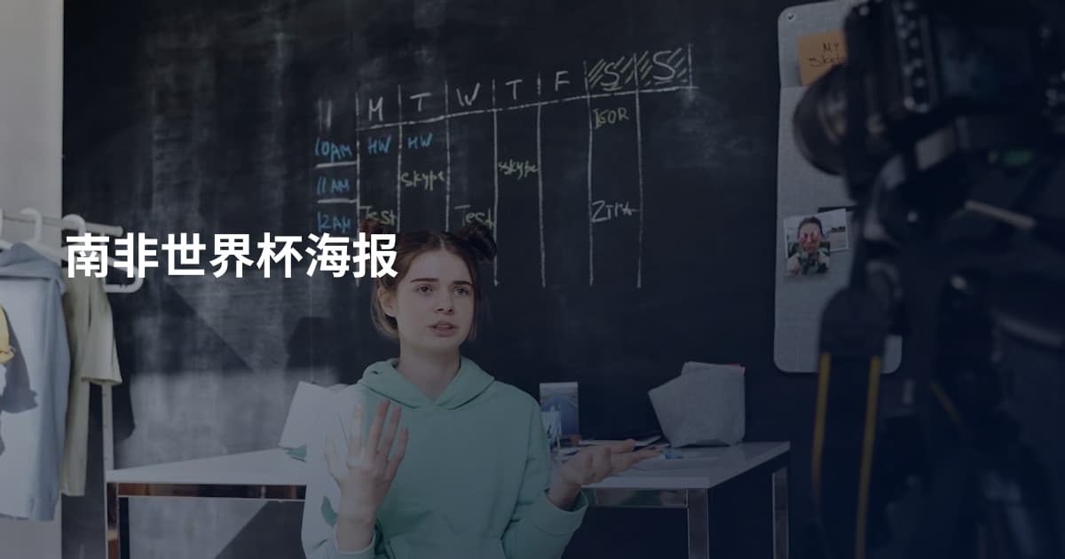 南非世界杯海报