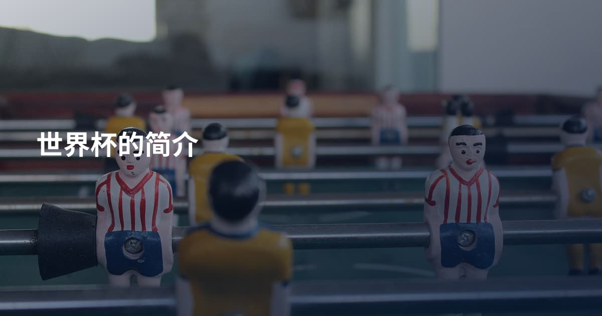 世界杯的简介