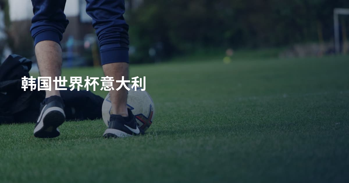韩国世界杯意大利