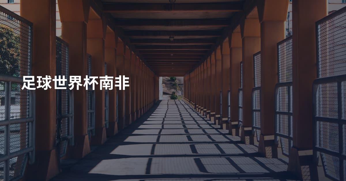 足球世界杯南非