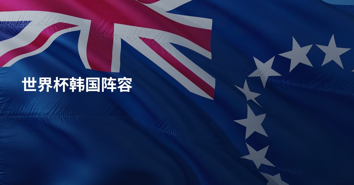 世界杯韩国阵容