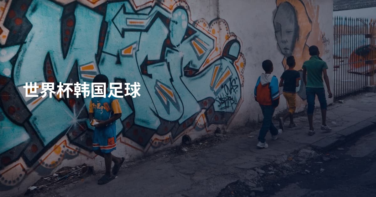 世界杯韩国足球