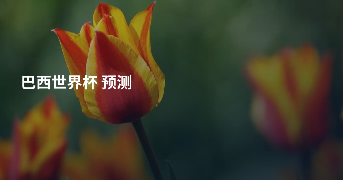巴西世界杯 预测