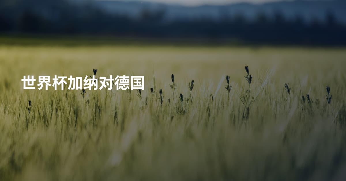 世界杯加纳对德国