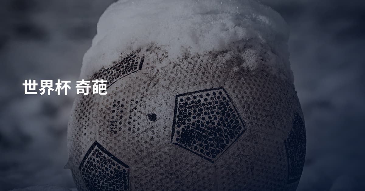 世界杯 奇葩