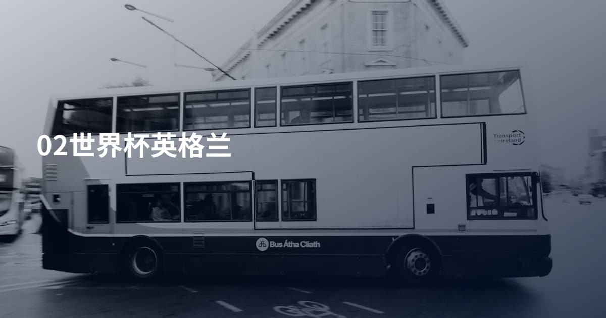 02世界杯英格兰