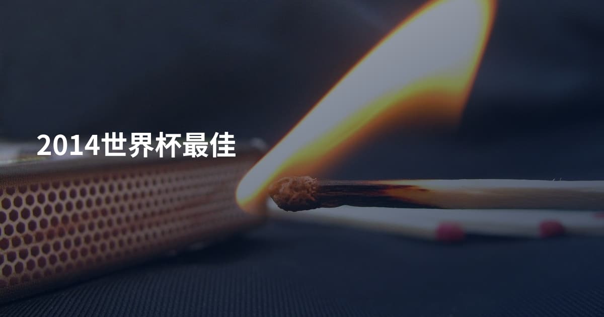 2014世界杯最佳