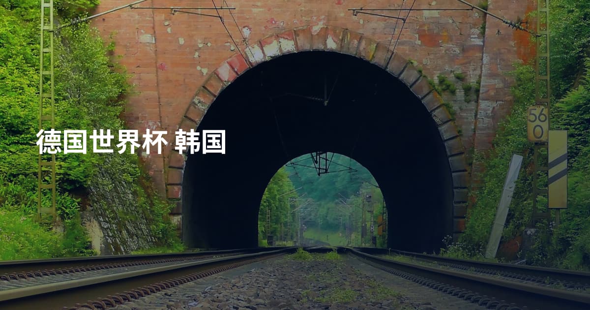 德国世界杯 韩国