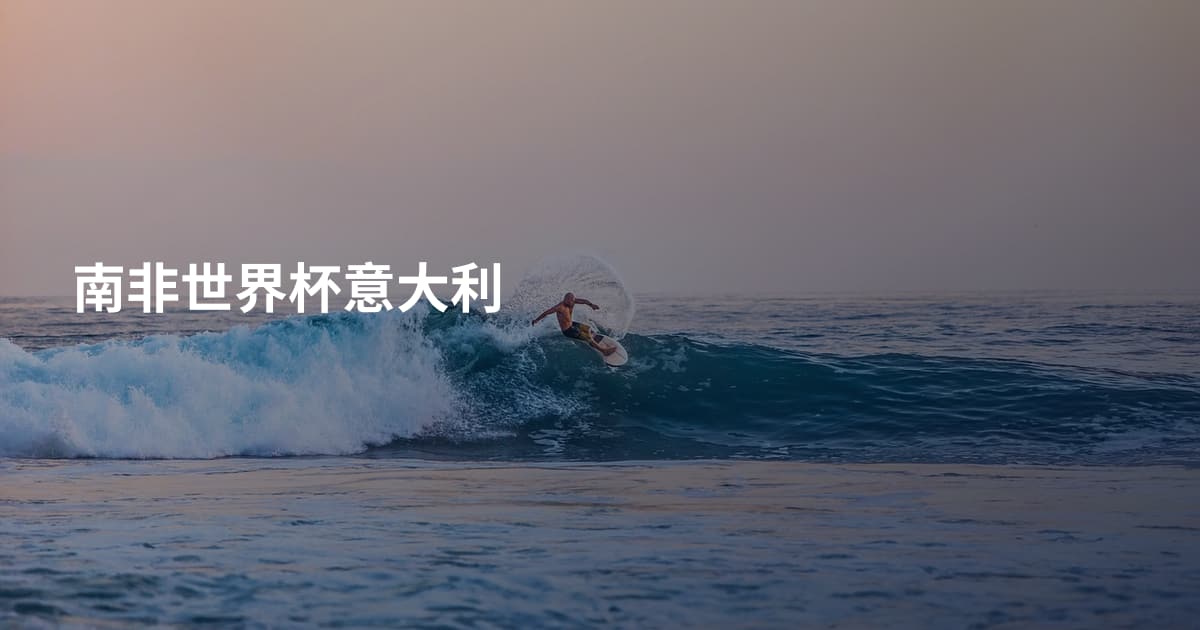 南非世界杯意大利
