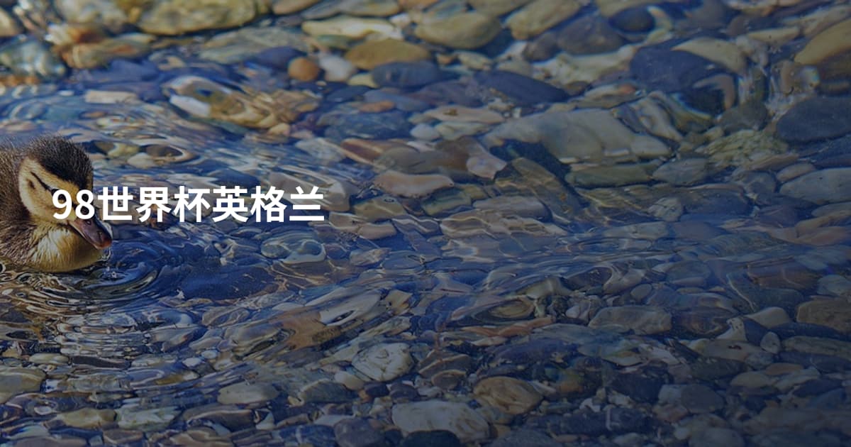 98世界杯英格兰