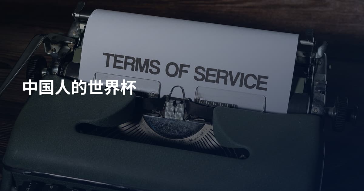 中国人的世界杯