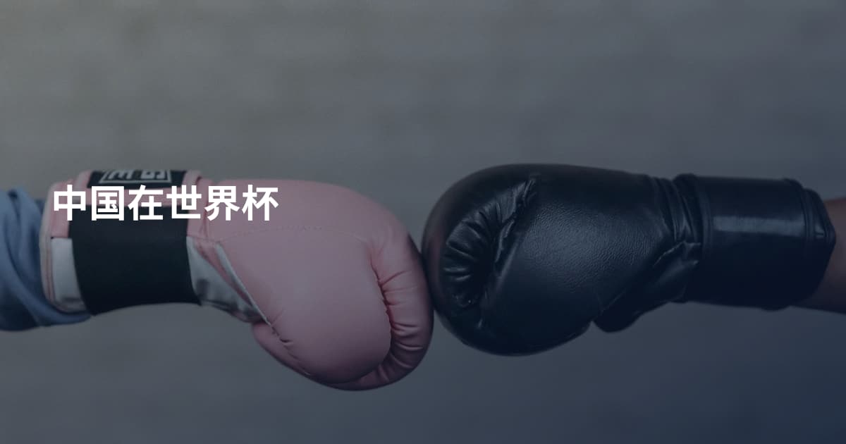 中国在世界杯