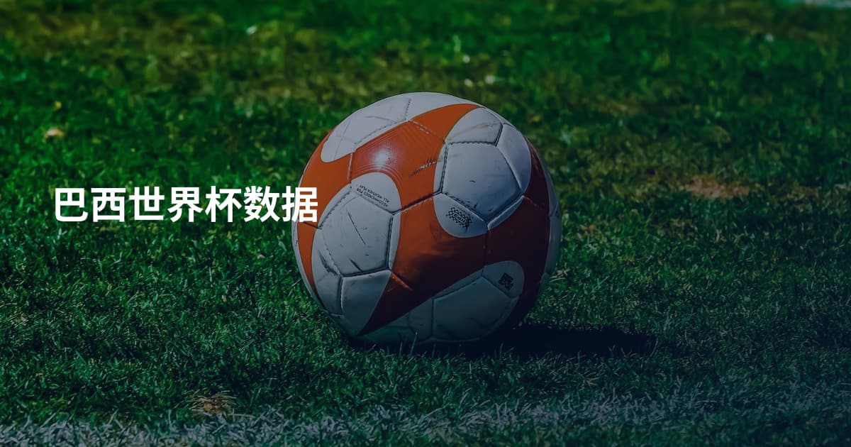 巴西世界杯数据
