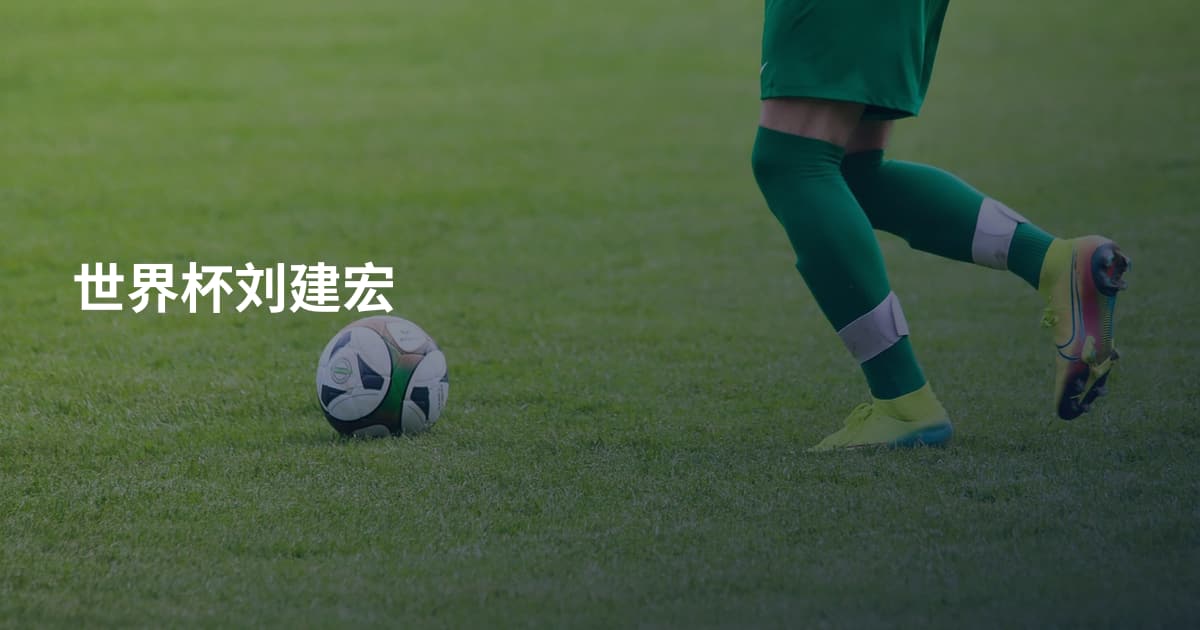 世界杯刘建宏