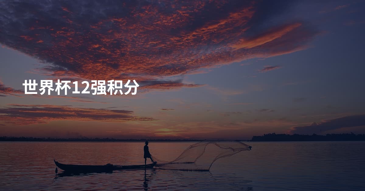 世界杯12强积分