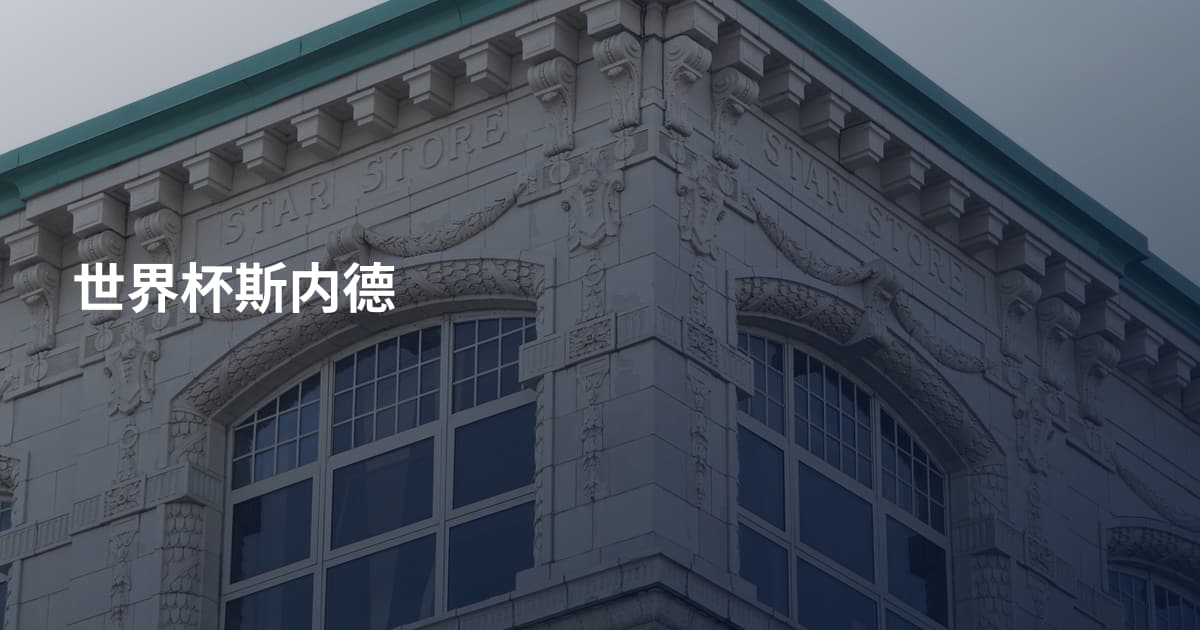 世界杯斯内德