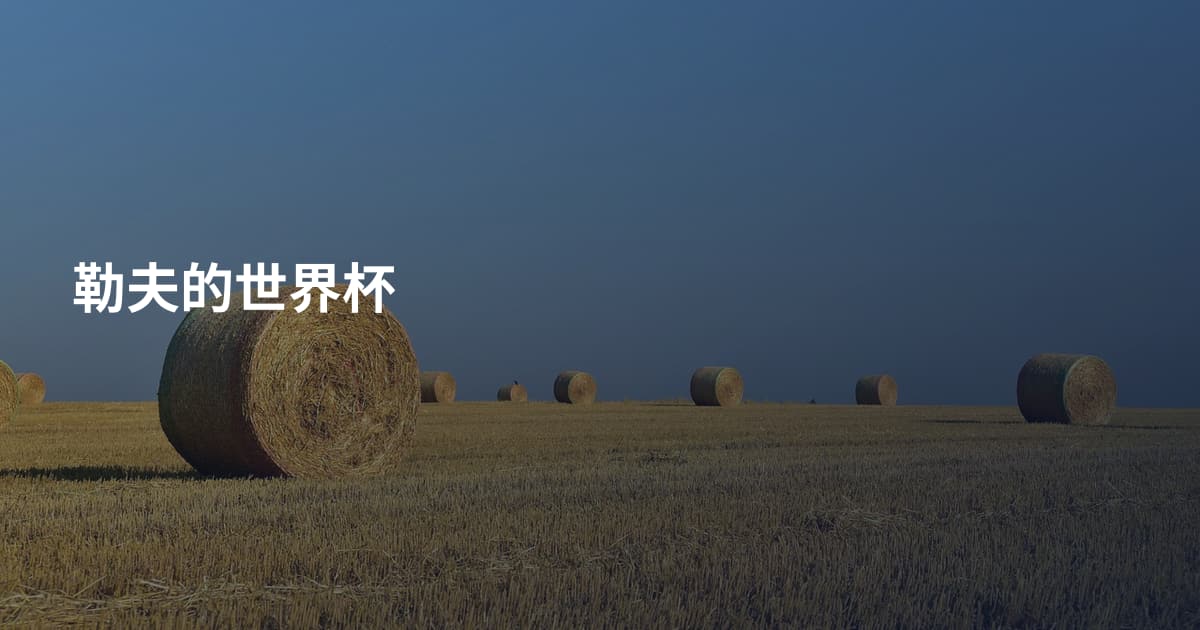 勒夫的世界杯