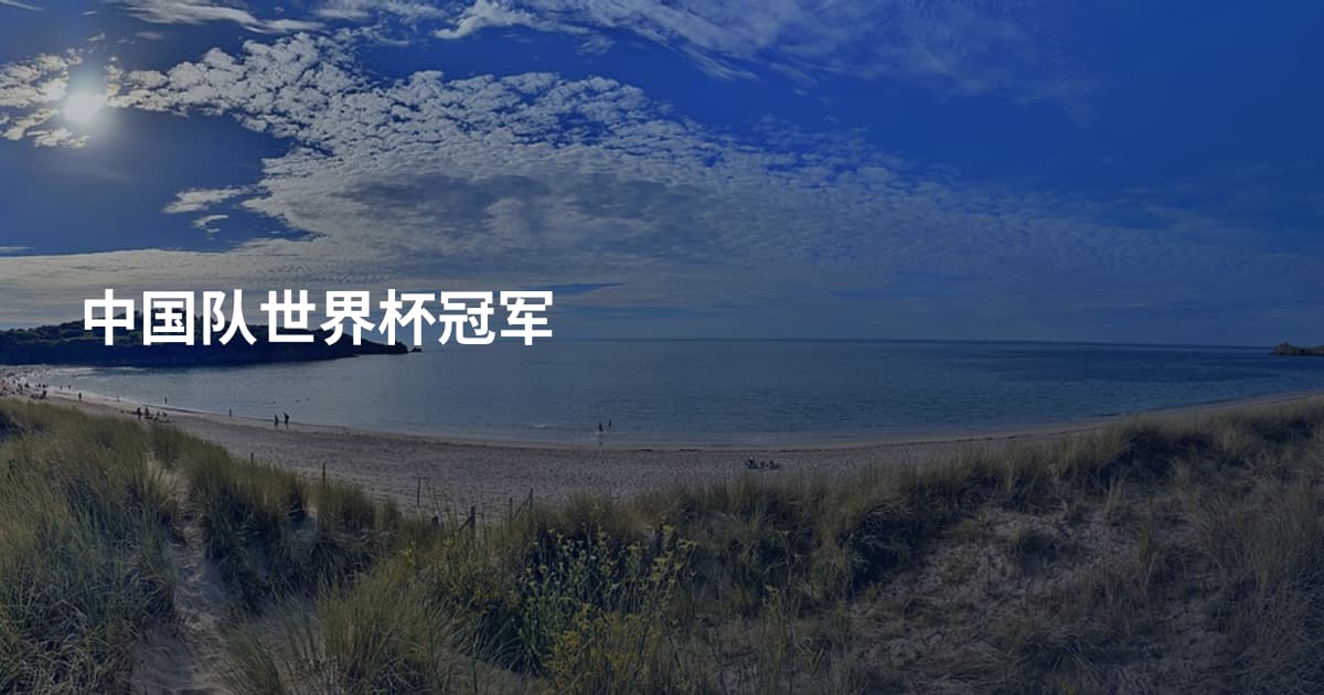 中国队世界杯冠军