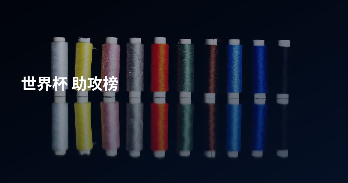 世界杯 助攻榜