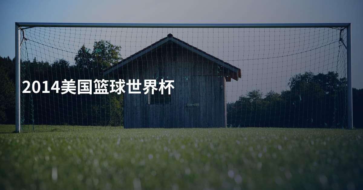 2014美国篮球世界杯