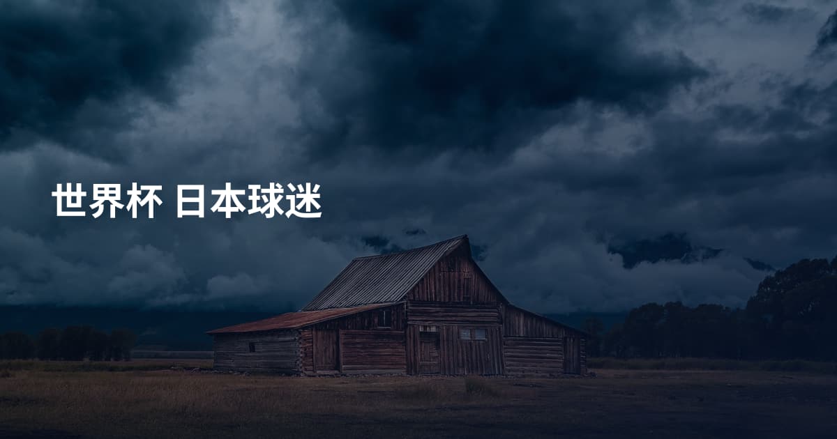 世界杯 日本球迷