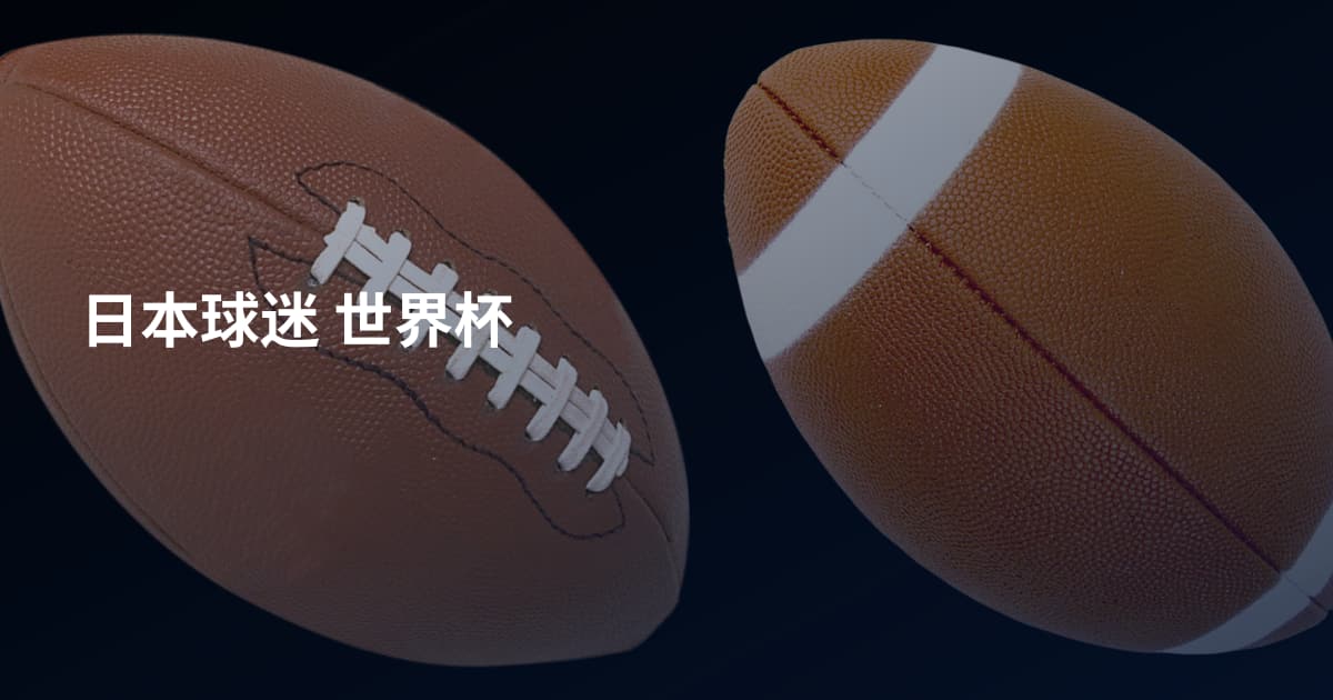 日本球迷 世界杯