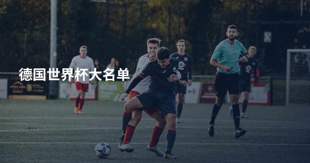 德国世界杯大名单