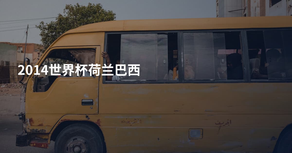 2014世界杯荷兰巴西