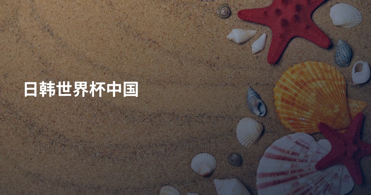 日韩世界杯中国