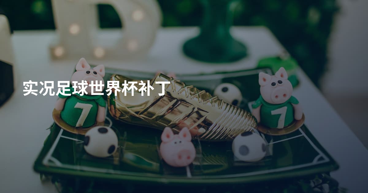 实况足球世界杯补丁