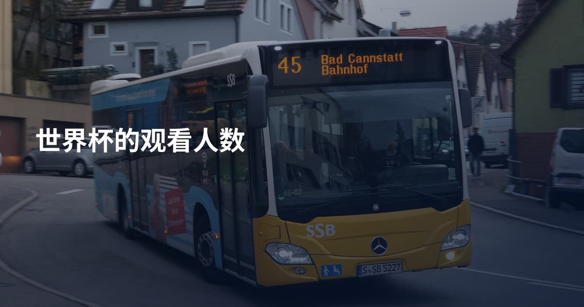 世界杯的观看人数