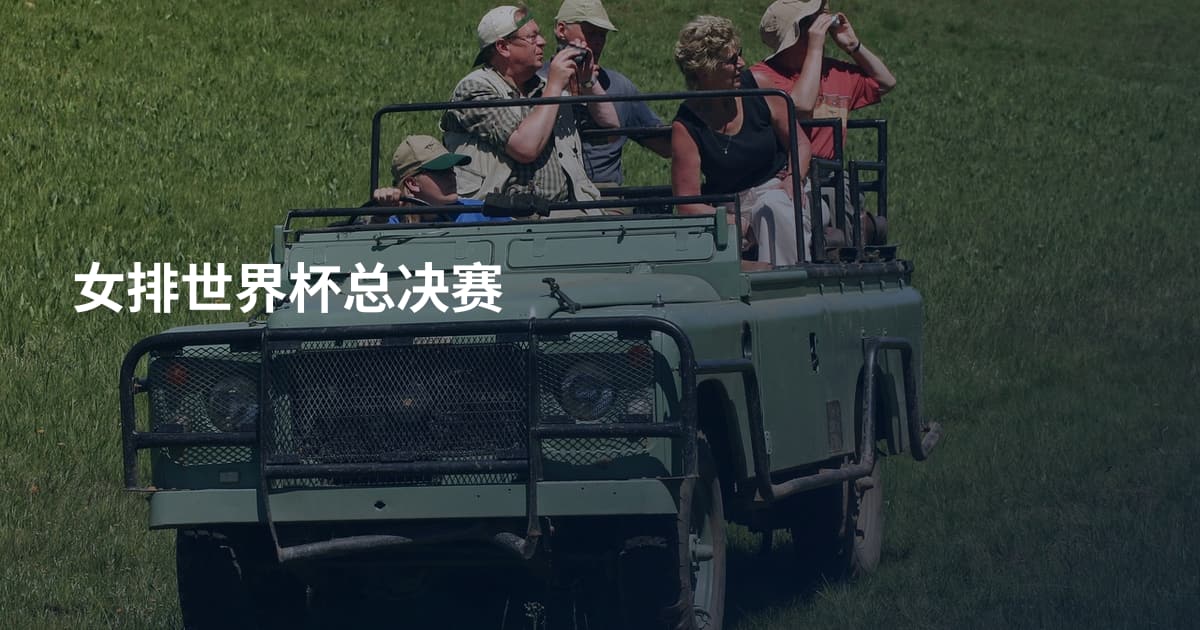 女排世界杯总决赛