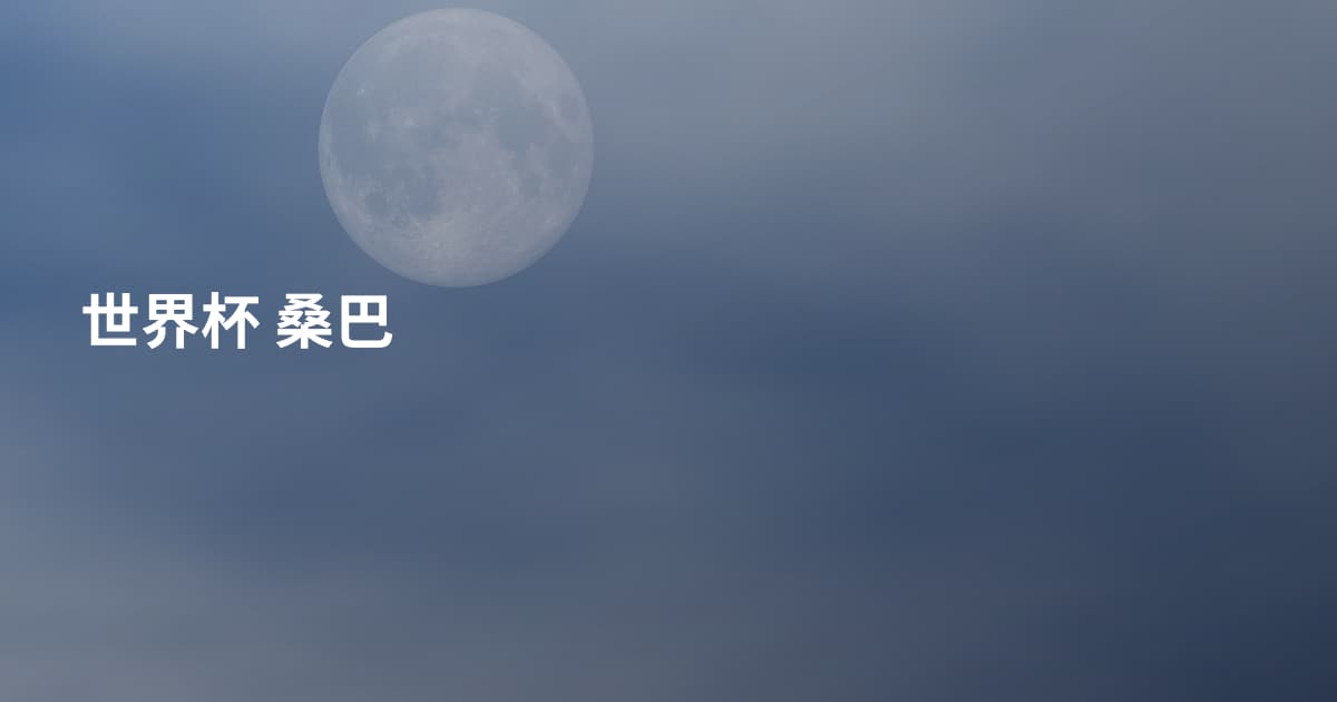 世界杯 桑巴
